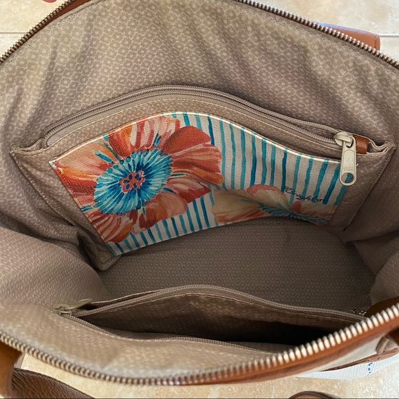 Brighton Butterfly Shoulder Handbag Tote - Picture 5 of 7